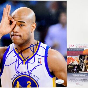 NBA Jarrett Jack Signed Golden State Warriors 8x10 Photo C Autograph JSA COA