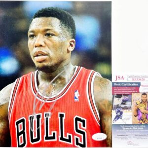 NBA Nate Robinson Signed Chicago Bulls 8x10 Photo A Autograph JSA COA