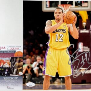 NBA Shannon Brown Signed Los Angeles Lakers 8x10 Photo C Autograph JSA COA