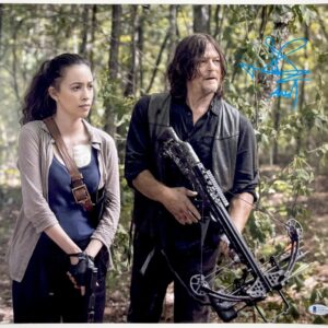 Norman Reedus Signed The Walking Dead Daryl Dixon 16x20 Photo Autograph BAS COA