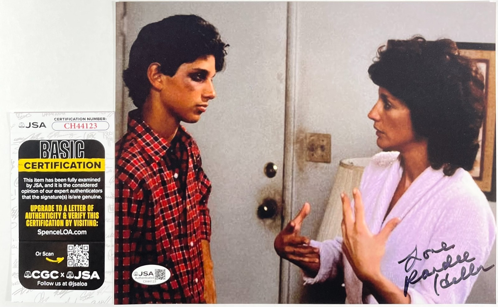 Randee Heller Signed The Karate Kid 8x10 Photo Authentic Autograph JSA COA