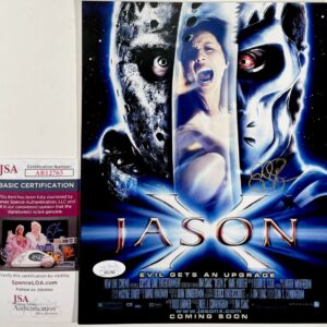 Sean S. Cunningham Signed Jason X 8x10 Photo Autograph JSA COA