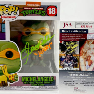 Townsend Coleman Signed Teenage Mutant Ninja Turtles Michelangelo Funko POP