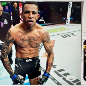 UFC Fighting Nerds Carlos Prates Signed 8x10 Photo Authentic Autograph JSA COA