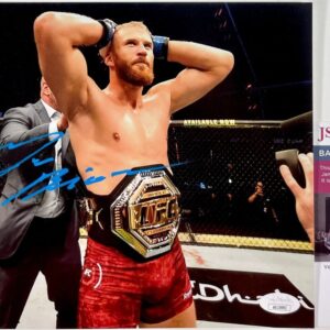 UFC Jan Blachowicz Signed 8x10 Photo C Autograph MMA Champion JSA COA