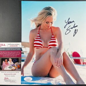 UFC Laura Sanko Signed 8x10 Photo A Authentic Autograph MMA Model JSA COA