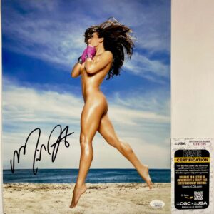 UFC Miesha Tate Signed ESPN Body Issue 11x14 Photo B Autograph MMA JSA COA