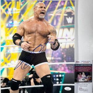 WWE Bill Goldberg Signed 11x14 Photo J Autograph WrestleMania WCW JSA COA
