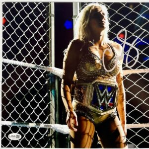 WWE Charlotte Flair Signed 11x14 Photo Authentic Autograph WrestleMania JSA COA