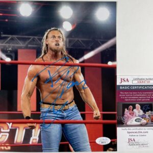 WWE NXT Big Cass Signed 8x10 Photo Autograph Big Bill W Morrissey AEW JSA COA
