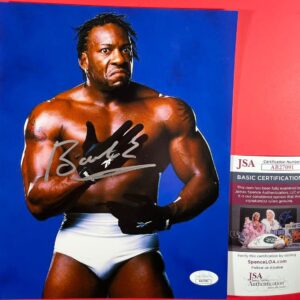 WWE NXT Booker T Signed 8x10 Photo A Autograph WrestleMania WCW JSA COA