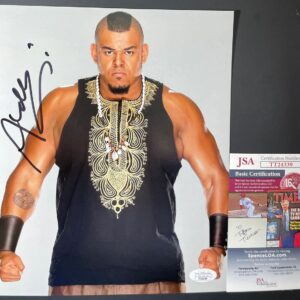 WWE NXT Dabba-Kato Signed 8x10 Photo B Autograph Commander Azeez JSA COA