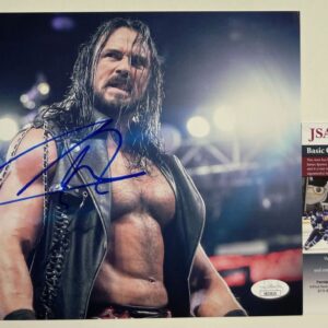 WWE NXT Drew McIntyre Signed 8x10 Photo A Autograph WrestleMania JSA COA