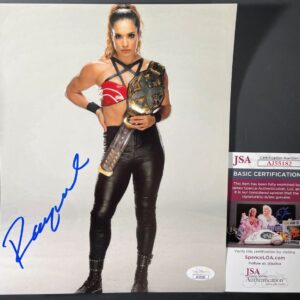 WWE NXT Raquel Rodriguez Signed 8x10 Photo B Autograph Gonzalez JSA COA