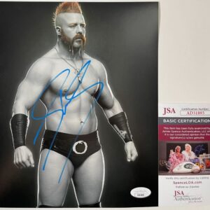 WWE NXT Sheamus Signed B&W 8x10 Photo B Autograph Brawling Brutes JSA COA