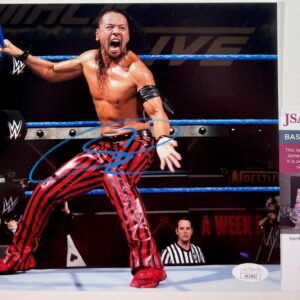 WWE NXT Shinsuke Nakamura Signed 8x10 Photo H Autograph WrestleMania JSA COA