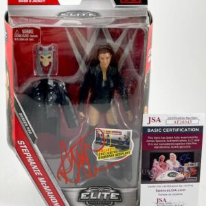 WWE NXT Stephanie McMahon Signed Mattel Elite 50 Figure Autograph JSA COA