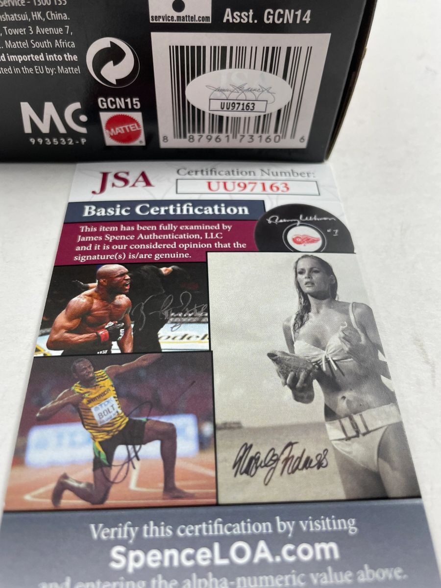 WWE NXT The Undertaker Signed Mattel Elite Wrestlemania Figure Auto JSA COA - Image 3