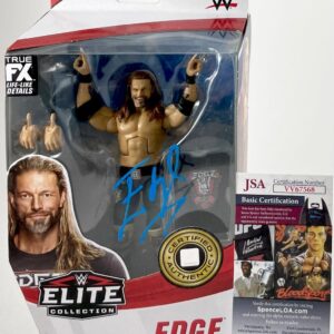 WWE Rated R Superstar Edge Signed Mattel Elite Chase Figure Autograph JSA COA