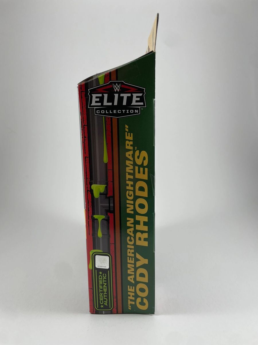 WWE TMNT American Nightmare Cody Rhodes Signed Mattel Elite Figure A JSA COA - Image 5