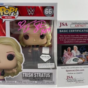 WWE Trish Stratus Signed Diamond Collection Exclusive Funko POP #66 JSA COA