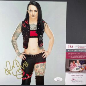 AEW All Elite Wrestling Ruby Soho Signed 8x10 Photo X Ruby Riott WWE JSA COA