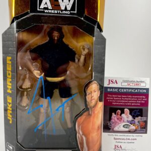 AEW Jake Hager Signed All Elite Wrestling Unrivaled Figure Autograph JSA COA