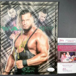 AEW Wardlow Signed All Elite Wrestling 8x10 Photo C Autograph JSA COA