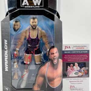 AEW Wardlow Signed All Elite Wrestling Unmatched Excl Figure Autograph JSA COA