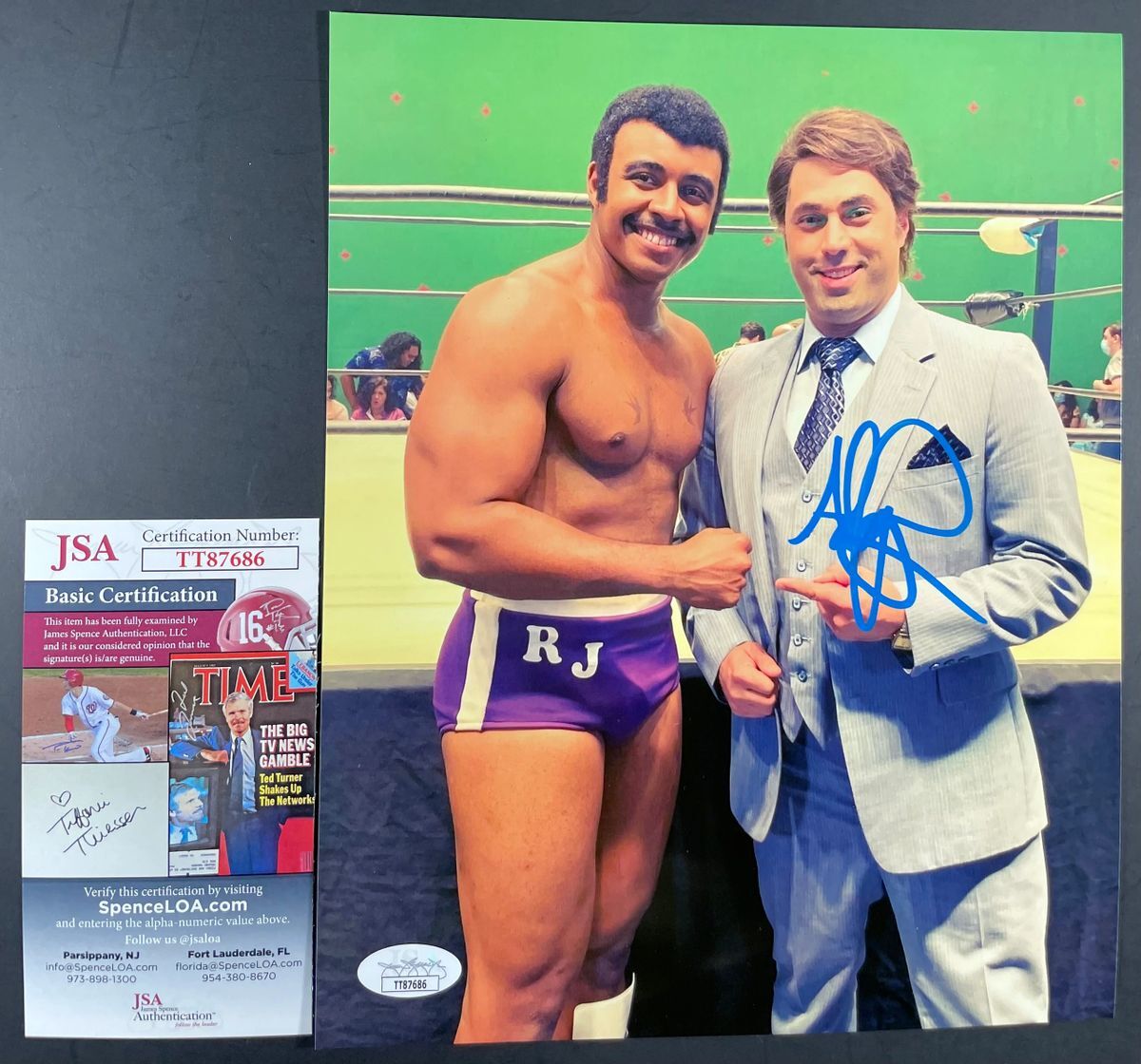 Adam Ray Signed Young Rock Vince McMahon 8x10 Photo C Autograph JSA COA