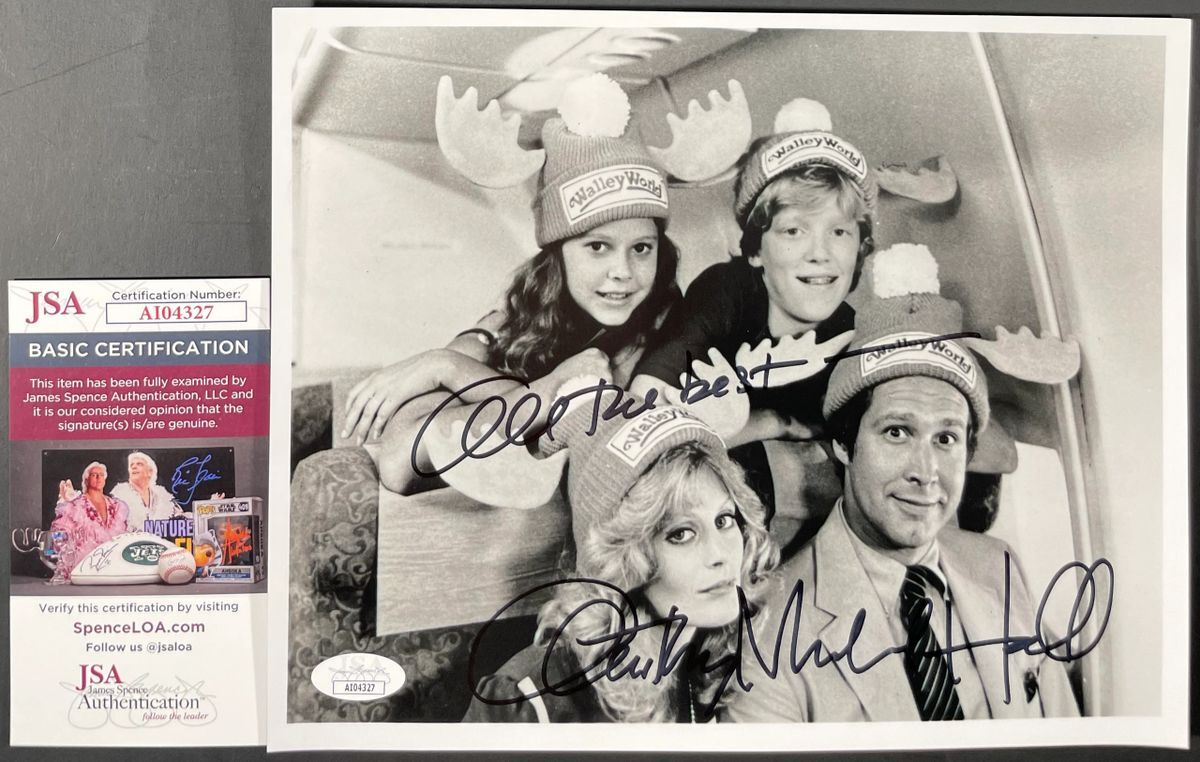 Anthony Michael Hall Signed National Lampoon's Vacation 8x10 Photo Auto JSA COA