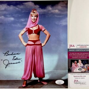 Barbara Eden Signed I Dream Of Jeannie 8x10 Photo G Autograph JSA COA