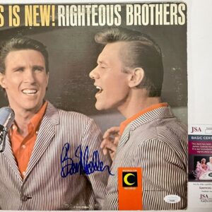 Bill Medley Signed This Is New! Righteous Brothers Vinyl Record LP JSA COA