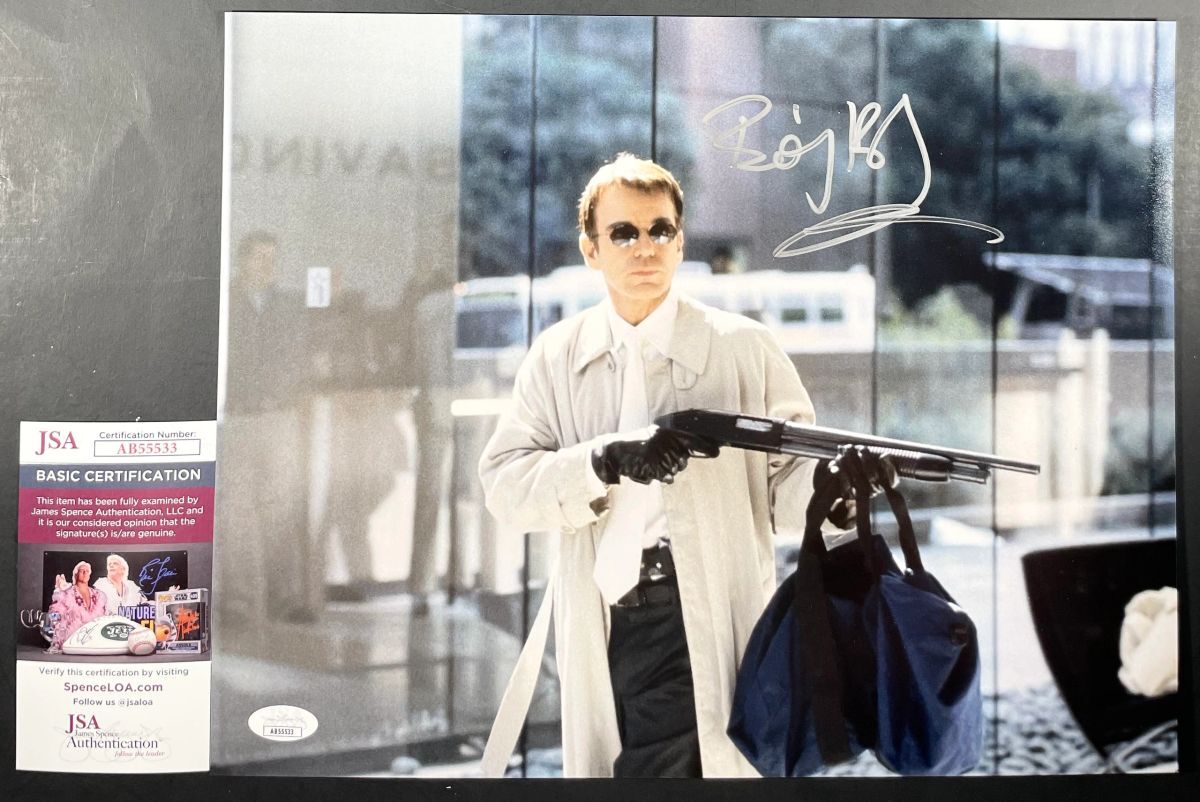 Billy Bob Thornton Signed Bandits Terry Collins 11x14 Photo Autograph JSA COA