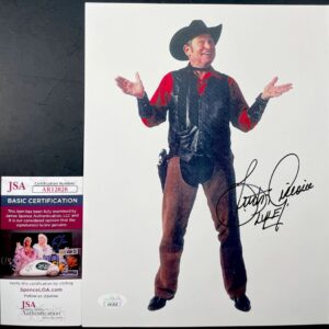Burton Gilliam Signed Blazing Saddles Lyle 8.5x11 Photo Autograph JSA COA