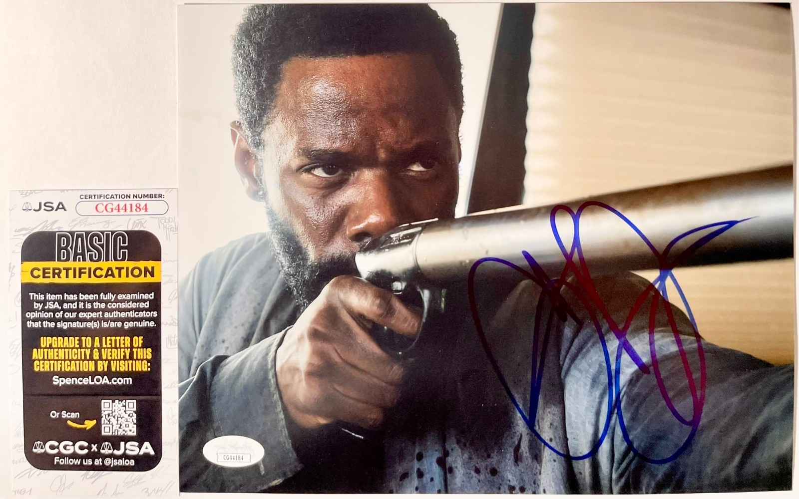 Colman Domingo Signed Fear The Walking Dead 8x10 Photo Autograph FTWD JSA COA