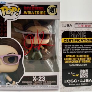 Dafne Keen Signed Marvel Deadpool & Wolverine X-23 Funko POP! Autograph JSA COA