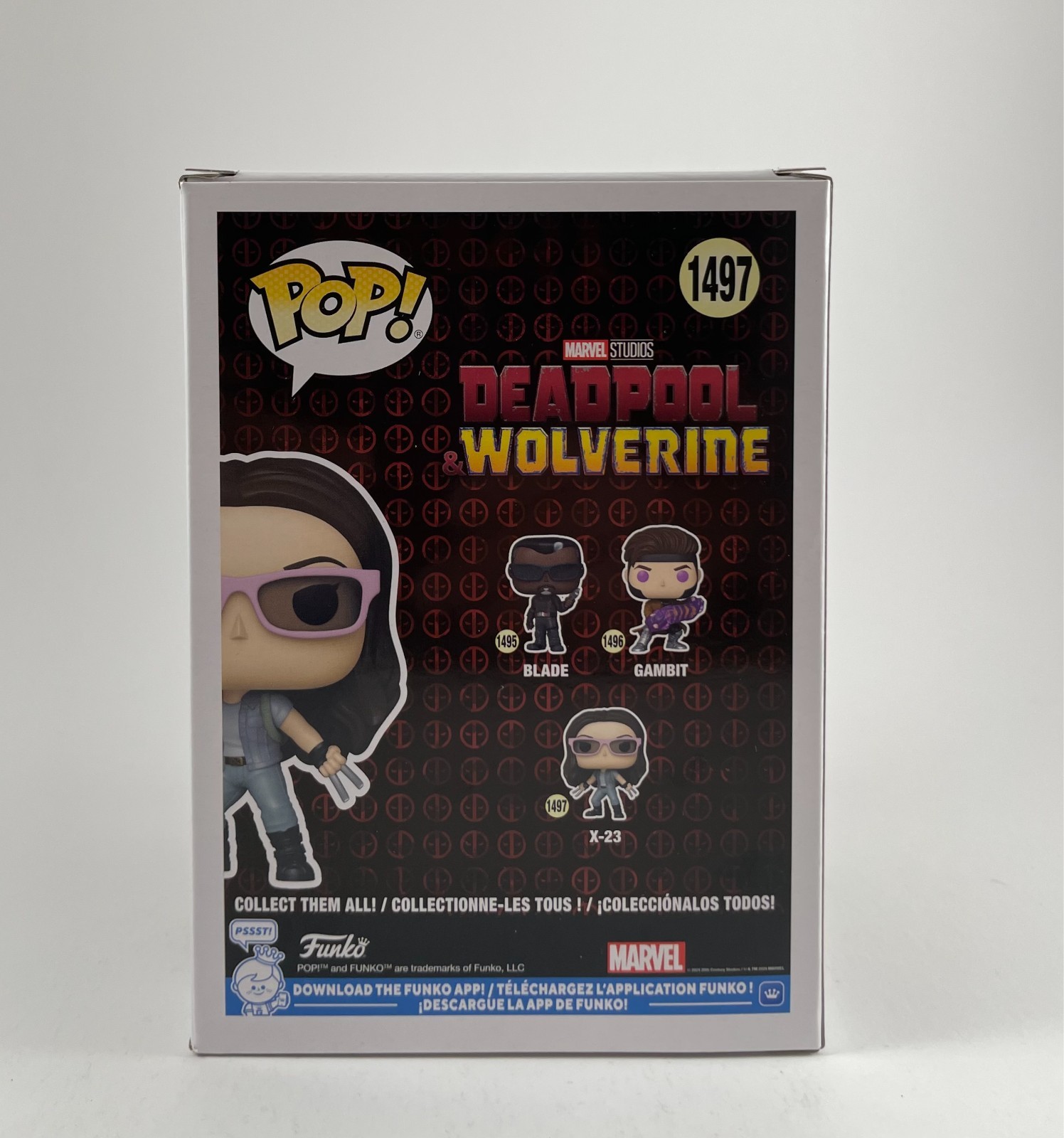 Dafne Keen Signed Marvel Deadpool & Wolverine X-23 Funko POP! Autograph JSA COA - Image 4