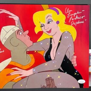 Dan Molina & Vera Pacheco Signed Dragon's Lair 11x14 Photo B Autograph JSA COA