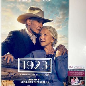 Darren Mann Signed 1923 11x17 Poster B Autograph Jack Dutton JSA COA