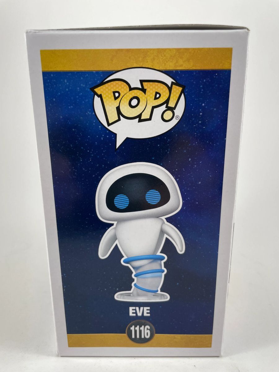 Elissa Knight Signed Disney Pixar WALL-E Eve GITD Exclusive Funko POP JSA COA - Image 3