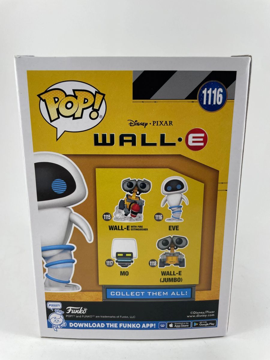 Elissa Knight Signed Disney Pixar WALL-E Eve GITD Exclusive Funko POP JSA COA - Image 4