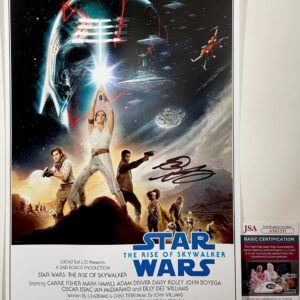 Greg Grunberg Signed Star Wars IX The Rise of Skywalker 11x17 Poster C JSA COA