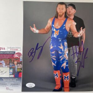 IMPACT Wrestling Brian Myers & Heath Slater Signed 8x10 Photo Autograph JSA COA