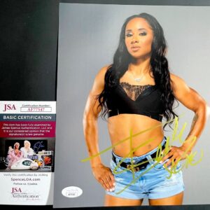 IMPACT Wrestling Knockout Tasha Steelz Signed 8x10 Photo H Autograph JSA COA