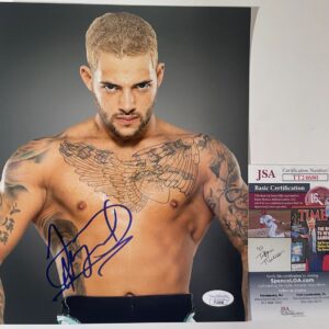 IMPACT Wrestling Trey Miguel Signed 8x10 Photo A Autograph Rascalz TNA JSA COA