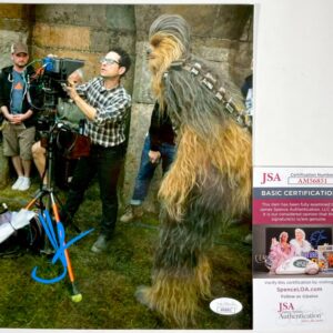 J.J. Abrams Signed Star Wars VII The Force Awakens 8x10 Photo Autograph JSA COA