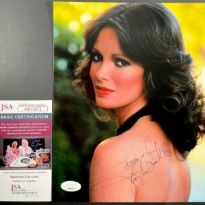 Jaclyn Smith Signed Charlie's Angels Kelly 8x10 Photo B Autograph JSA COA