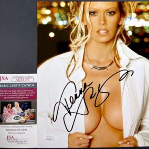 Jenna Jameson Signed Playboy Cover Girl 8x10 Photo G Autograph JSA COA