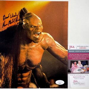 Kevin Michael Richardson Signed Mortal Kombat Goro 8x10 Photo A JSA COA